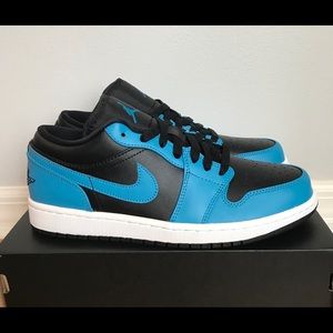 NEW Air Jordan 1 Low “Laser Blue” Men’s Shoes